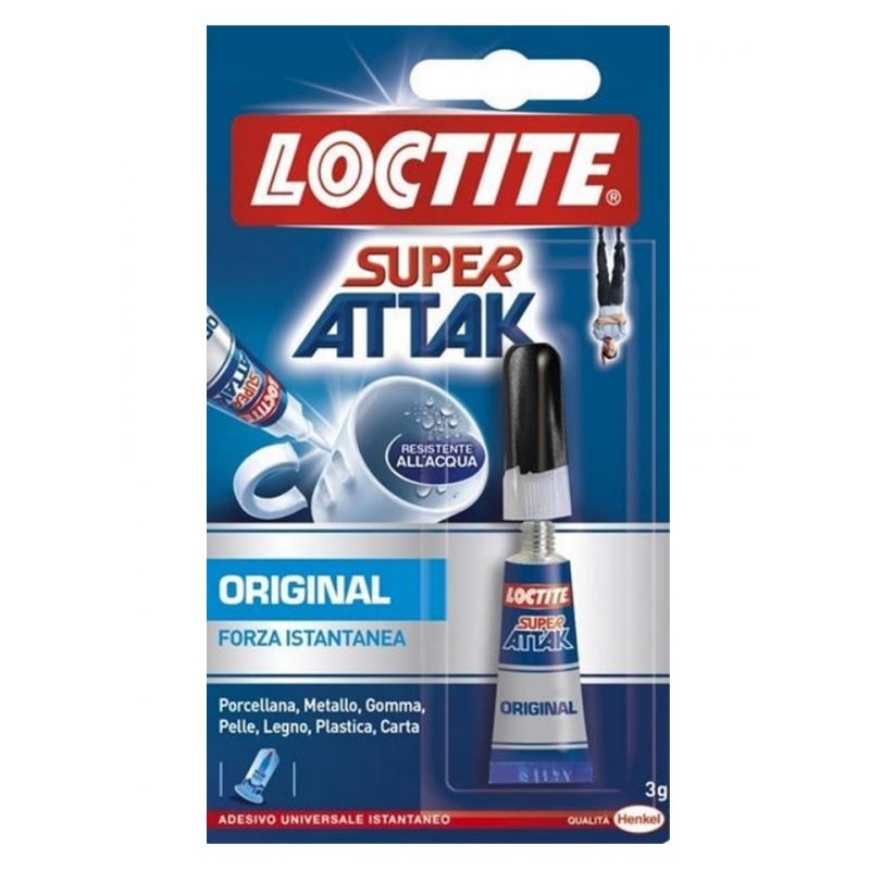 LOCTITE SUPER ATTAK ORIGINAL RESISTENTE ALL'ACQUA