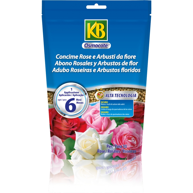 Concime per Rose e Arbusti KB Osmocote in Granuli 750gr