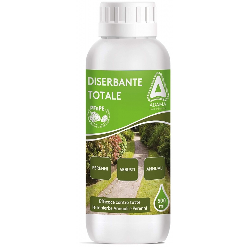 adama DISERBANTE Totale ERBICIDA GLIFOSATE SISTEMICO 500 ML